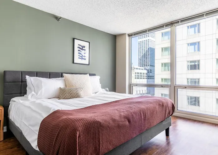 Apartment River N 1br W Gym Pool Nr Magnificent Mile Chi-269 Chicago